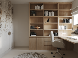 Projekt domu w Warszawie 180m2 - Projekt gabinet