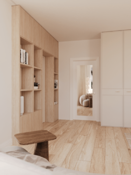 Projekt domu w Warszawie 180m2 - Projekt pokoj