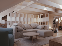 Projekt domu w Warszawie 180m2 - Projekt silownia