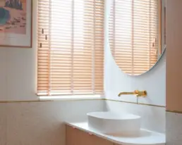 Projekt jasnej łazienki Warszawa