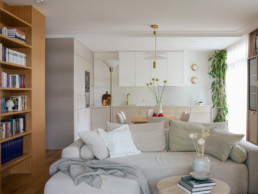 Kompleksowy projekt mieszkania w Warszawie - Salon