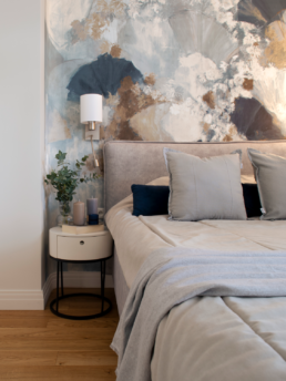 Kompleksowy projekt mieszkania w Warszawie - Sypialnia