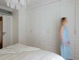 Kompleksowy projekt mieszkania w Warszawie - Sypialnia