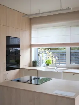 Projekt domu jednorodzinnego 75m2 pod Warszawą - Zuzanna Orlińska | Kuchnia