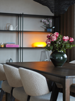 Projekt mieszkania na Żoliborzu - Projekt jadalni