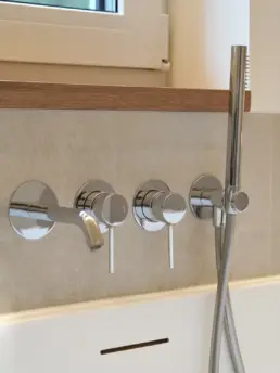 Projekt domu jednorodzinnego 75m2 pod Warszawą - Zuzanna Orlińska | Łazienka