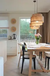 Projekt domu jednorodzinnego 75m2 pod Warszawą - Zuzanna Orlińska | Jadalnia