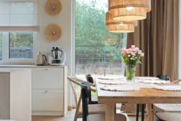 Projekt domu jednorodzinnego 75m2 pod Warszawą - Zuzanna Orlińska | Jadalnia