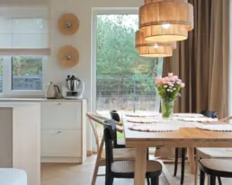 Projekt domu jednorodzinnego 75m2 pod Warszawą - Zuzanna Orlińska | Jadalnia