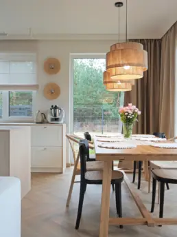 Projekt domu jednorodzinnego 75m2 pod Warszawą - Zuzanna Orlińska | Jadalnia