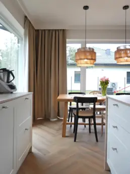 Projekt domu jednorodzinnego 75m2 pod Warszawą - Zuzanna Orlińska