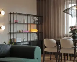 Projekt salonu z jadalnią