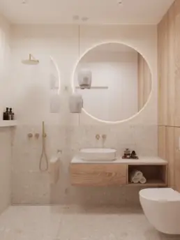 Kompleksowy projekt mieszkania w Warszawie - Łazienka