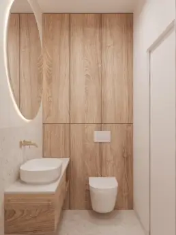 Kompleksowy projekt mieszkania w Warszawie - Łazienka