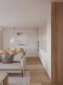 Kompleksowy projekt mieszkania w Warszawie - Kuchnia